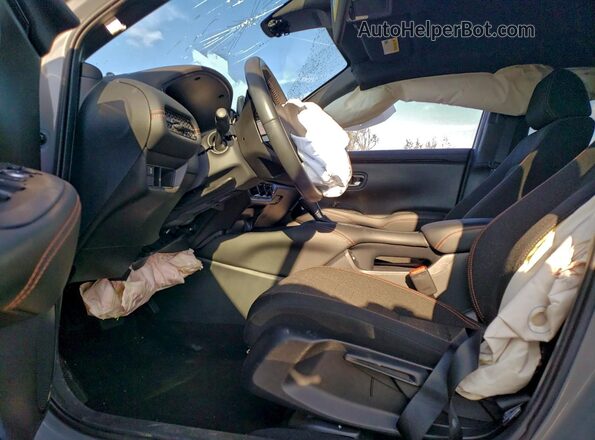 3CZRZ2H54PM733372 2023 HONDA HR-V Gray Widok wnętrza z przodu