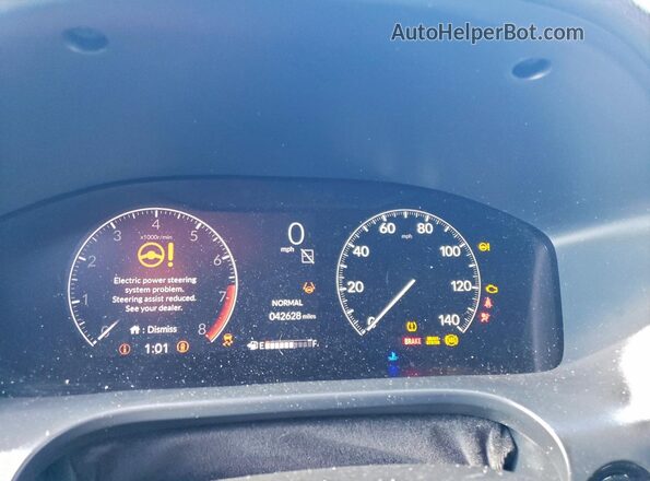 3CZRZ2H54PM733372 2023 HONDA HR-V Gray Widok zestawu wskaźników