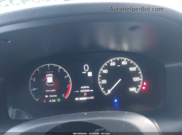 3CZRZ2H55RM750684 2024 HONDA HR-V Серый Вид задних сидений