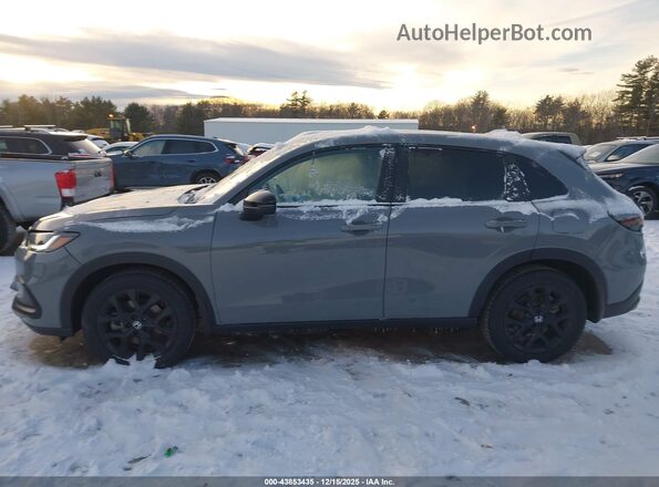 3CZRZ2H55RM750684 2024 HONDA HR-V Серый Панорамный вид салона 360°