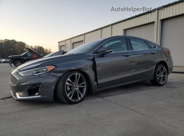 3FA6P0D91LR132886 2020 FORD FUSION Серый Передняя левая четверть