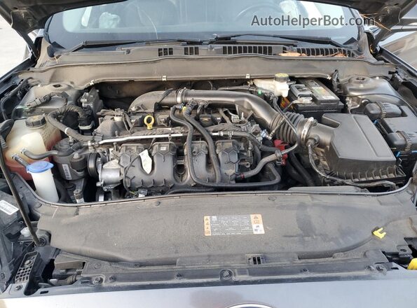 3FA6P0D91LR132886 2020 FORD FUSION Серый Вид задней части салона