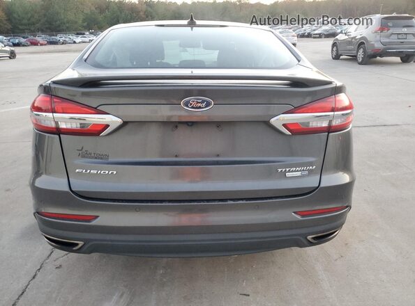 3FA6P0D91LR132886 2020 FORD FUSION Серый Вид сзади