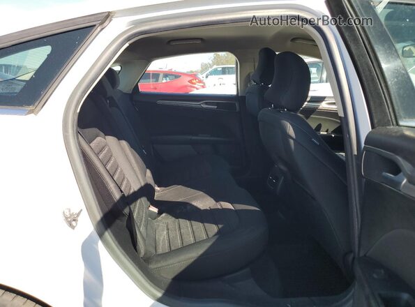 3FA6P0HD7KR239194 2019 FORD FUSION Белый Вид задних сидений