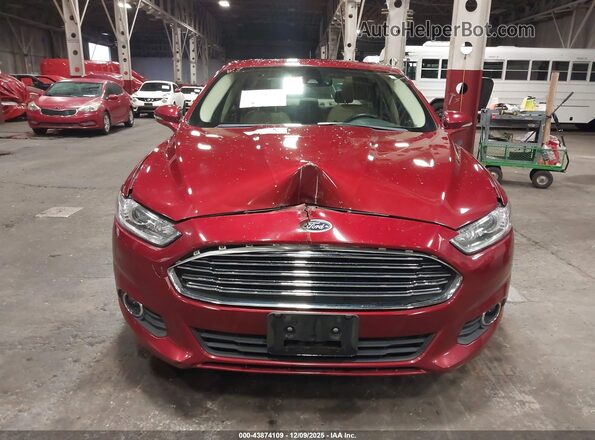 3FA6P0LU0GR233302 2016 FORD FUSION HYBRID Красный Вид щитка приборов