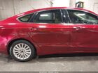 2016 Ford Fusion Hybrid Se Красный vin: 3FA6P0LU0GR233302