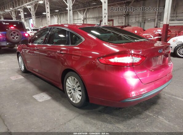 3FA6P0LU0GR233302 2016 FORD FUSION HYBRID Красный Задняя левая четверть