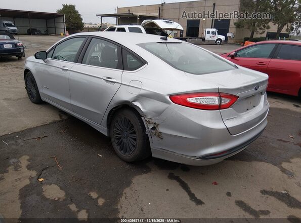 3FA6P0LU1GR291323 2016 FORD FUSION HYBRID Серебряный Задняя левая четверть