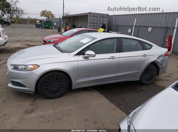 3FA6P0LU1GR291323 2016 FORD FUSION HYBRID Серебряный Панорамный вид салона 360°