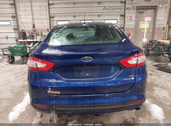 3FA6P0LU2GR155413 2016 FORD FUSION HYBRID Синий 