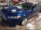 2016 Ford Fusion Hybrid Se Синий vin: 3FA6P0LU2GR155413