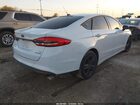 2018 Ford Fusion Hybrid Se White vin: 3FA6P0LU2JR209140