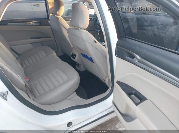 3FA6P0LU2JR209140 2018 FORD FUSION HYBRID White VIN კოდის სტიკერის ხედი