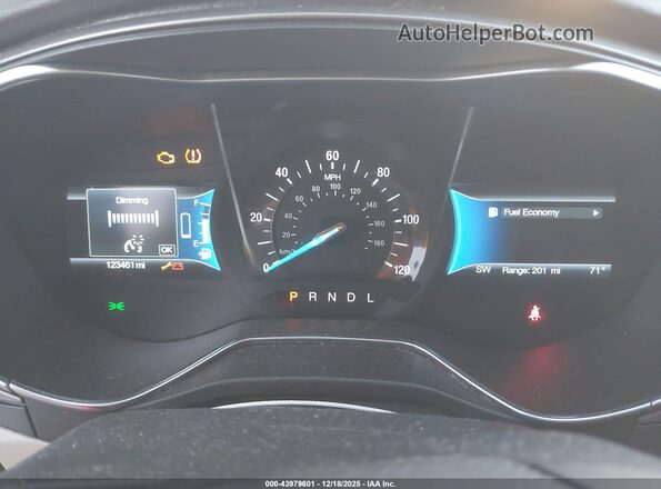 3FA6P0LU2JR209140 2018 FORD FUSION HYBRID White უკანა სავარძლების ხედი