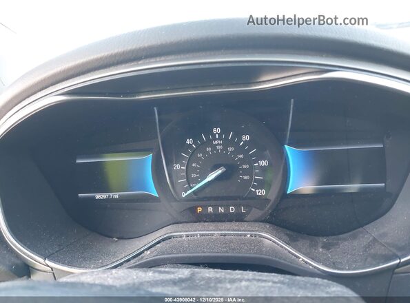 3FA6P0LU3GR190980 2016 FORD FUSION HYBRID Серебряный Вид задних сидений