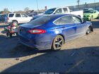 2016 Ford Fusion Hybrid Se Синий vin: 3FA6P0LU3GR332969