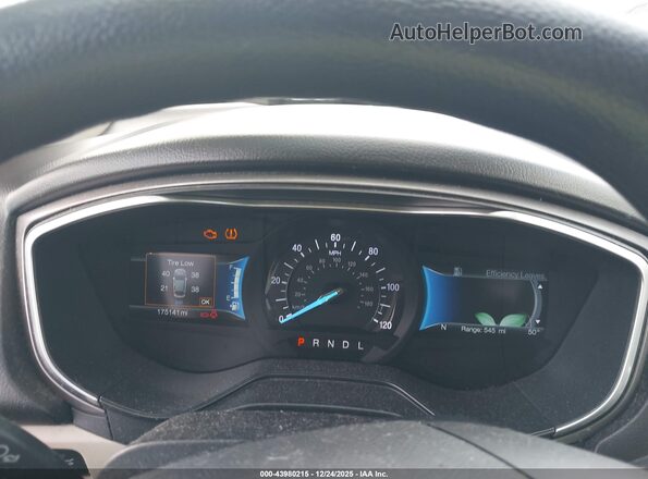 3FA6P0LU3KR187733 2019 FORD FUSION HYBRID Серый Вид задних сидений