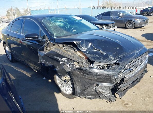 3FA6P0LU9GR329039 2016 FORD FUSION HYBRID Черный Передняя правая четверть
