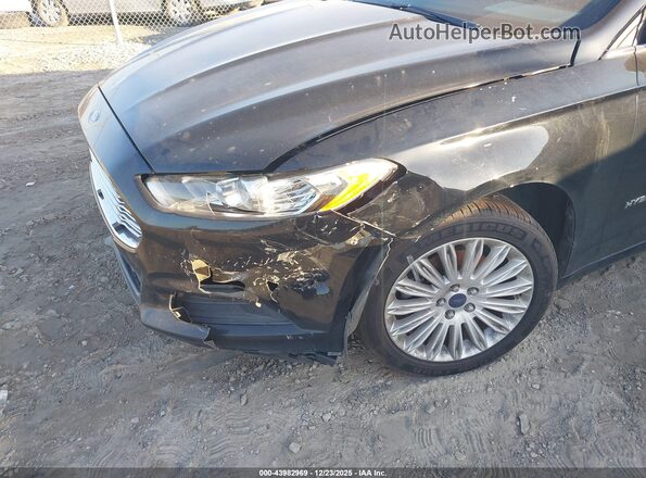3FA6P0LU9GR389080 2016 FORD FUSION HYBRID Черный Вид спереди