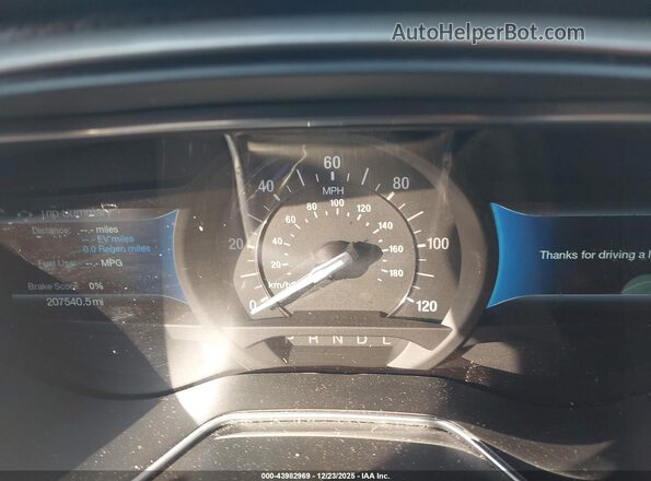 3FA6P0LU9GR389080 2016 FORD FUSION HYBRID Черный Вид задних сидений