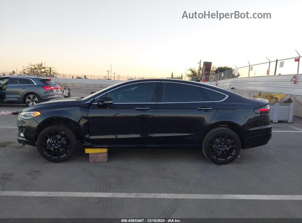3FA6P0RU8LR157264 2020 FORD FUSION HYBRID Черный Панорамный вид салона 360°