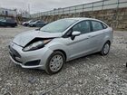 2018 Ford Fiesta S Silver vin: 3FADP4AJ8JM130088