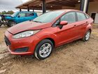 2018 Ford Fiesta Se Orange vin: 3FADP4BJ1JM131596