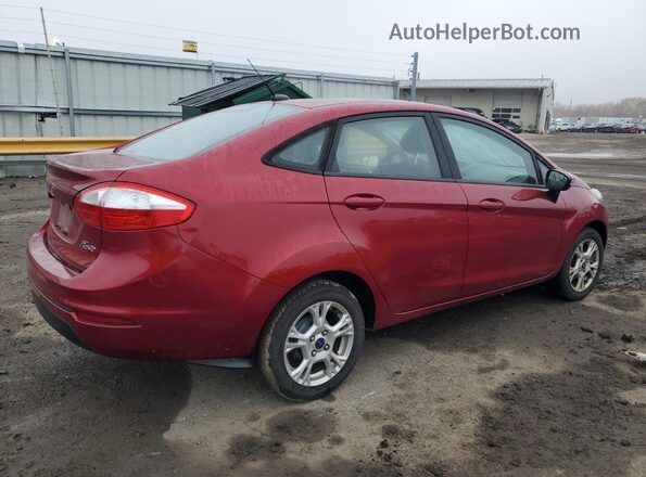 3FADP4BJ3GM183241 2016 FORD FIESTA Красный Задняя правая четверть