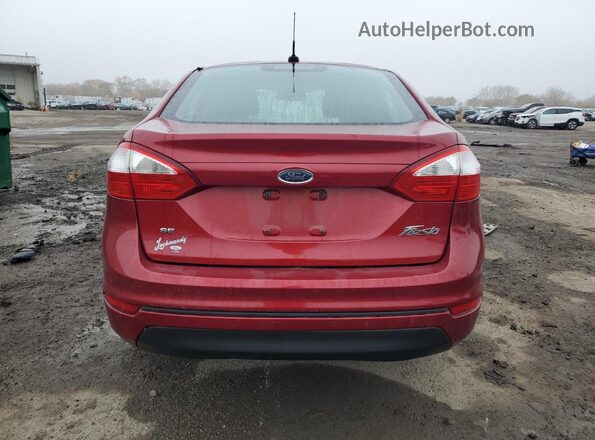 3FADP4BJ3GM183241 2016 FORD FIESTA Красный Вид сзади