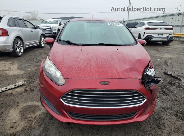 3FADP4BJ3GM183241 2016 FORD FIESTA Красный Вид спереди