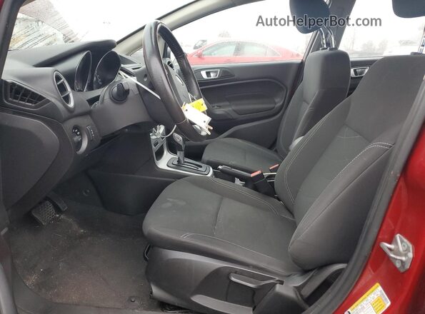 3FADP4BJ3GM183241 2016 FORD FIESTA Красный Вид салона спереди