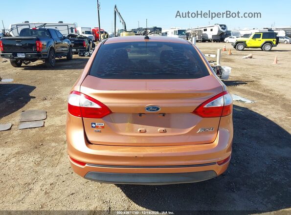 3FADP4BJ3HM122361 2017 FORD FIESTA Оранжевый 