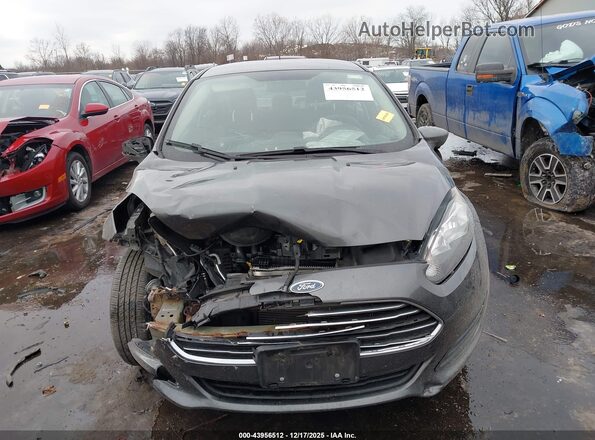 3FADP4BJ3JM142406 2018 FORD FIESTA Gray ხელსაწყოთა პანელის ხედი