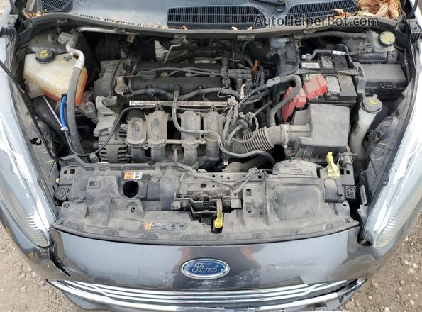 3FADP4BJ4JM140728 2018 FORD FIESTA Угольный Вид задней части салона