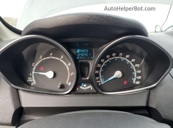 3FADP4BJ4JM140728 2018 FORD FIESTA Угольный Вид щитка приборов