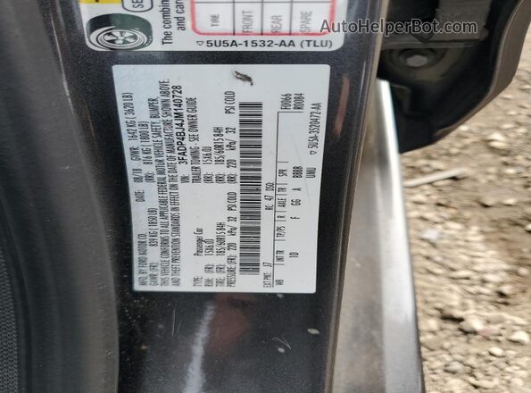 3FADP4BJ4JM140728 2018 FORD FIESTA Угольный Вид подкапотного пространства