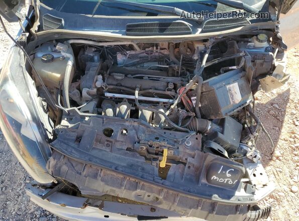 3FADP4BJ9HM109839 2017 FORD FIESTA Silver Вид задньої частини салону