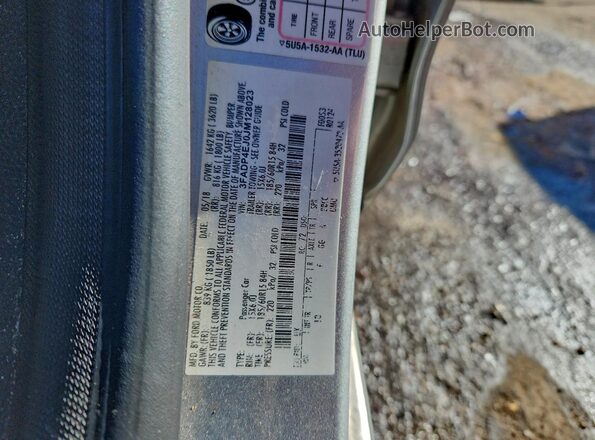 3FADP4EJ0JM128023 2018 FORD FIESTA Серебряный Вид подкапотного пространства