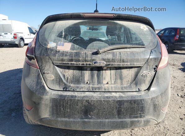 3FADP4EJ8KM163491 2019 FORD FIESTA Черный Вид сзади