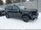 2021 Ford Bronco Sport Big Bend Черный vin: 3FMCR9B69MRA72275