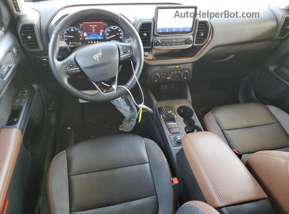 3FMCR9C65PRD54545 2023 FORD BRONCO Черный Вид панели приборов