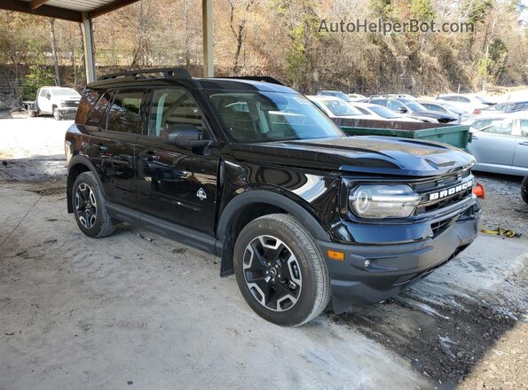 3FMCR9C65PRD54545 2023 FORD BRONCO Черный Передняя правая четверть
