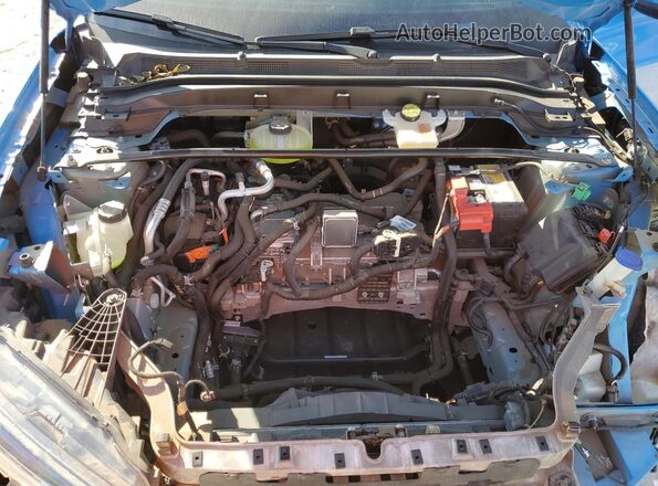 3FMTK1RM0NMA25368 2022 FORD MUSTANG Blue Widok komory silnika