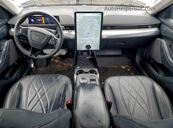 3FMTK1SS6NMA35489 2022 FORD MUSTANG Синий Вид панели приборов