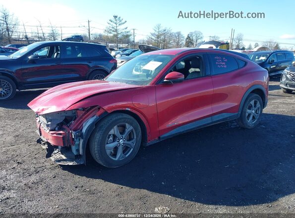 3FMTK1SS8MMA27375 2021 FORD MUSTANG MACH-E Red Передня ліва чверть