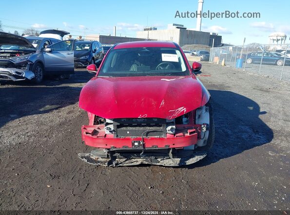 3FMTK1SS8MMA27375 2021 FORD MUSTANG MACH-E Red Вид щитка приладів