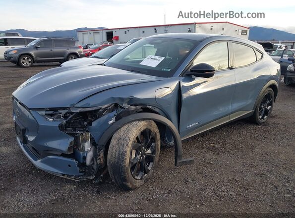 3FMTK1SU7RMA20278 2024 FORD MUSTANG MACH-E Синий Передняя левая четверть
