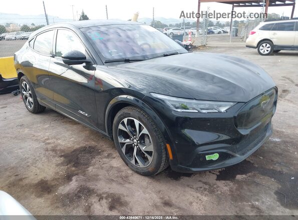 3FMTK3R74NMA45953 2022 FORD MUSTANG MACH-E PREMI Черный Передняя правая четверть