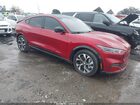 2022 Ford Mustang Mach-e Premium Красный vin: 3FMTK3R79NMA01592