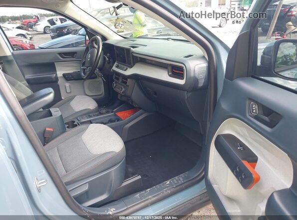 3FTTW8E37NRA28107 2022 FORD MAVERICK Blue Вид салону спереду